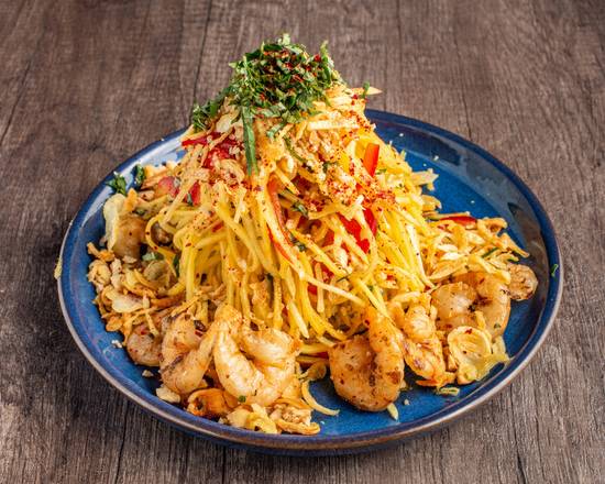 11. Mango Salad with Grilled Shrimp (Large) (芒果沙拉配烤虾)